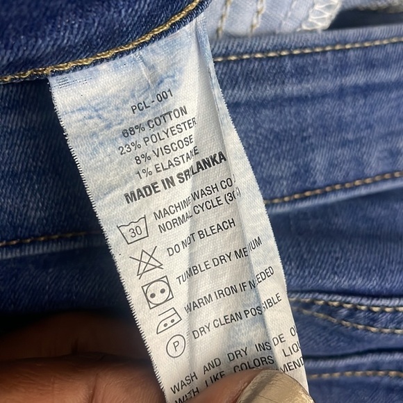 Levi’s denim jeans woman’s blue 711 Skinny Jeans size 34 - Picture 7 of 8